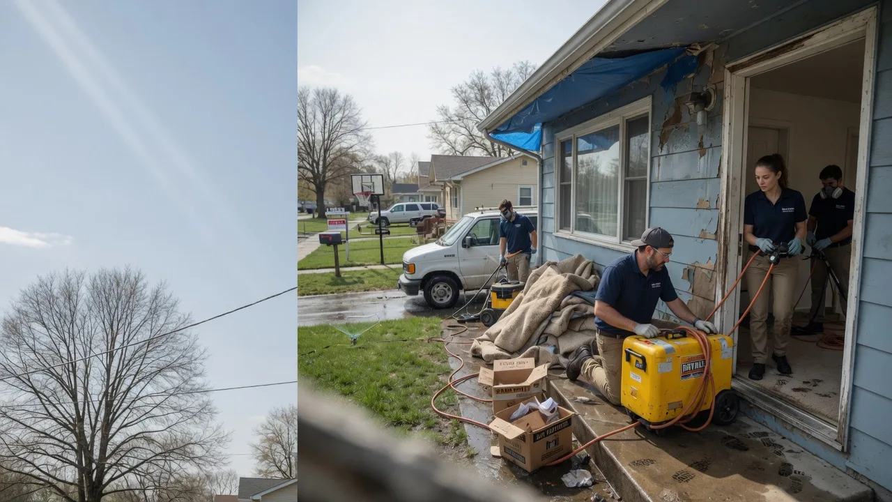 Basement Flood Cleanup in Mammoth Spring, AR near me